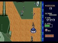 une photo d'Ã©cran de Mercs sur Sega Megadrive